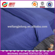 Good Price Hotel Beddings, 100% cotton 40s 250tc satin stripe Hot sale. Bright Stripe Satin bedding sets white stripes fabric